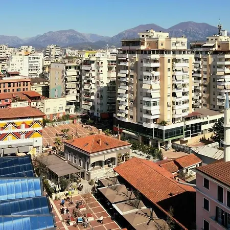 Bazaar's Eye Free Parking Spacious Tarrace Tirana