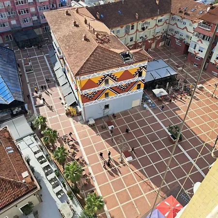 Bazaar's Eye Free Parking Spacious Tarrace Apartment Tirana